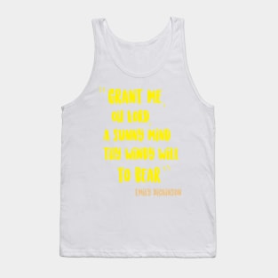 Cita Emily Dickinson Tank Top